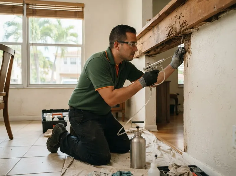 Drywood Termite Spot Treatment in Miami, FL