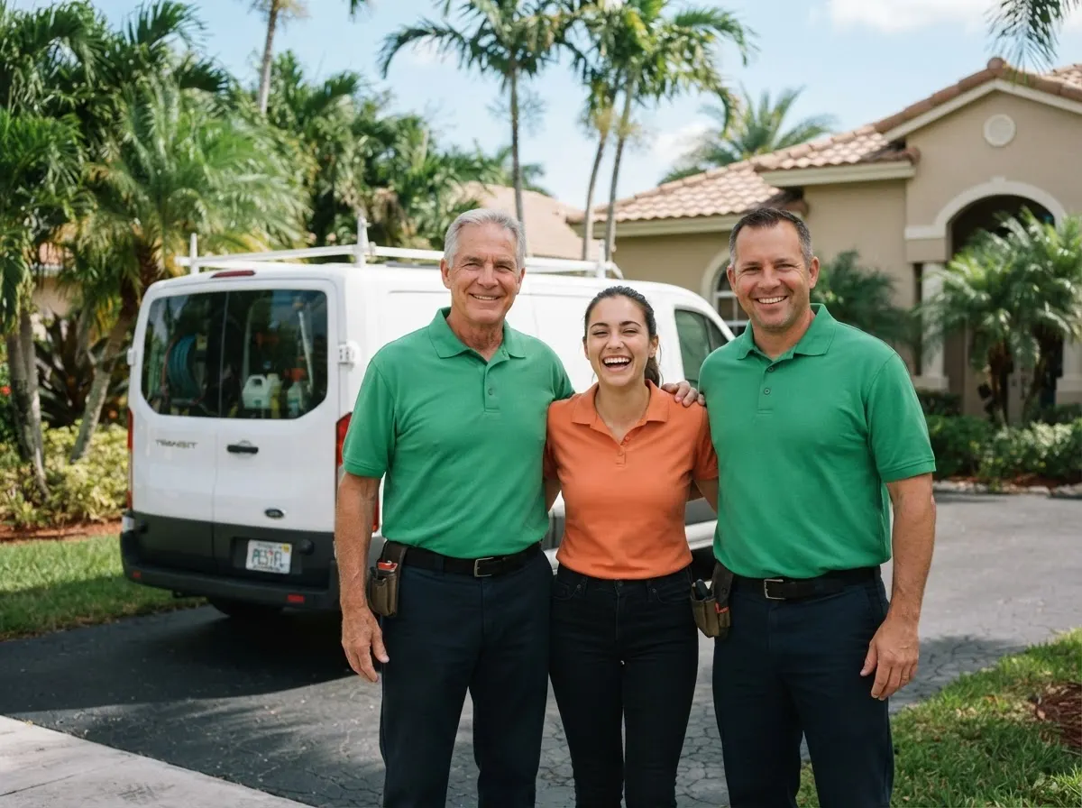 CedarShield Exterminators pest control services team in Miami, FL